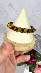 12mm Tiger's Eye Bracelet