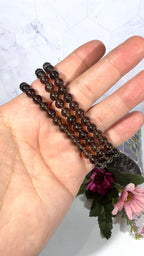 6mm Smoky Quartz Bracelet