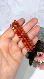 6mm Carnelian Bracelet