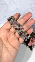 6mm Fluorite Bracelet