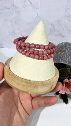 6mm Rhodonite Bracelet