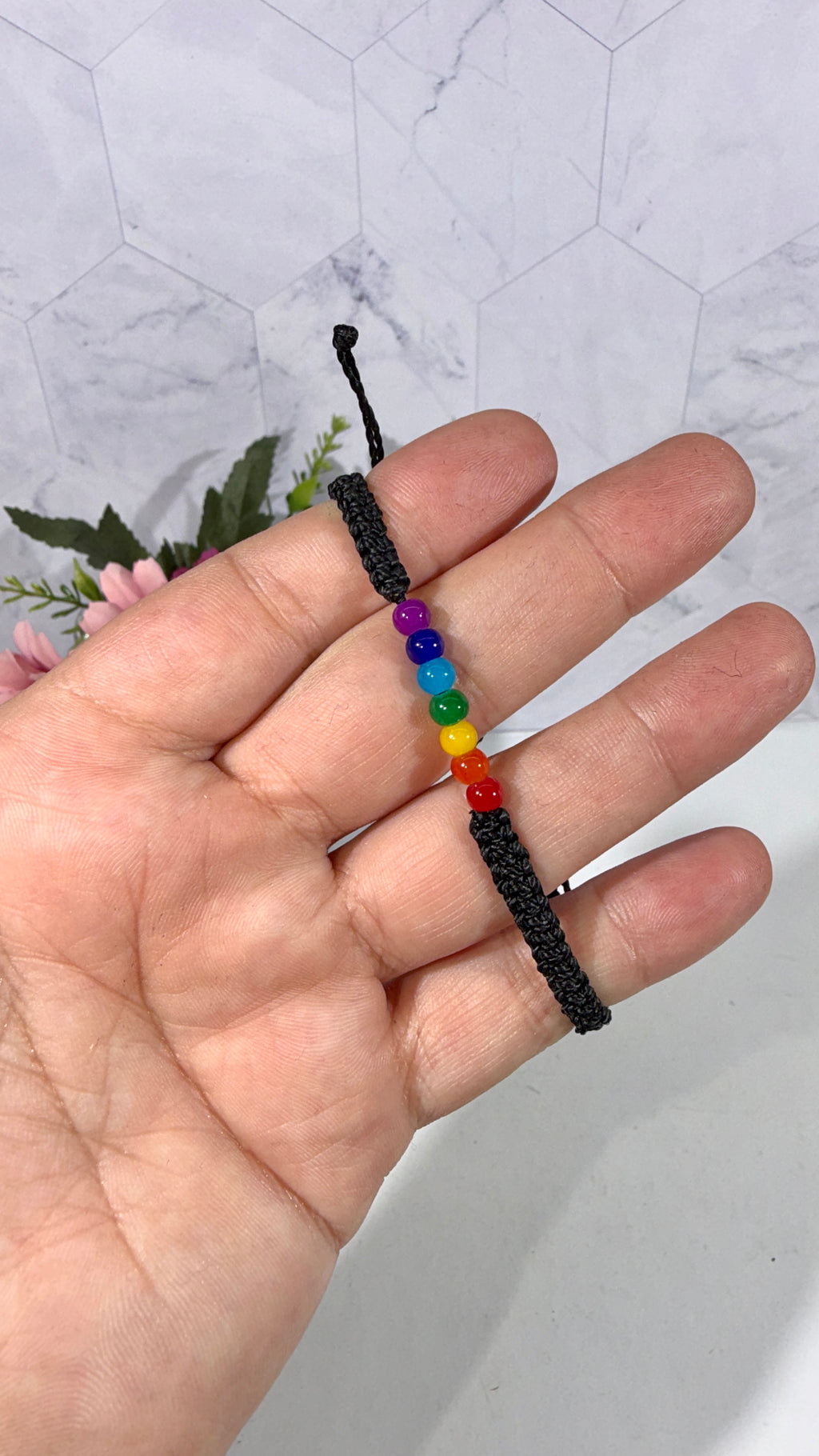 Macrame Pride Bracelet