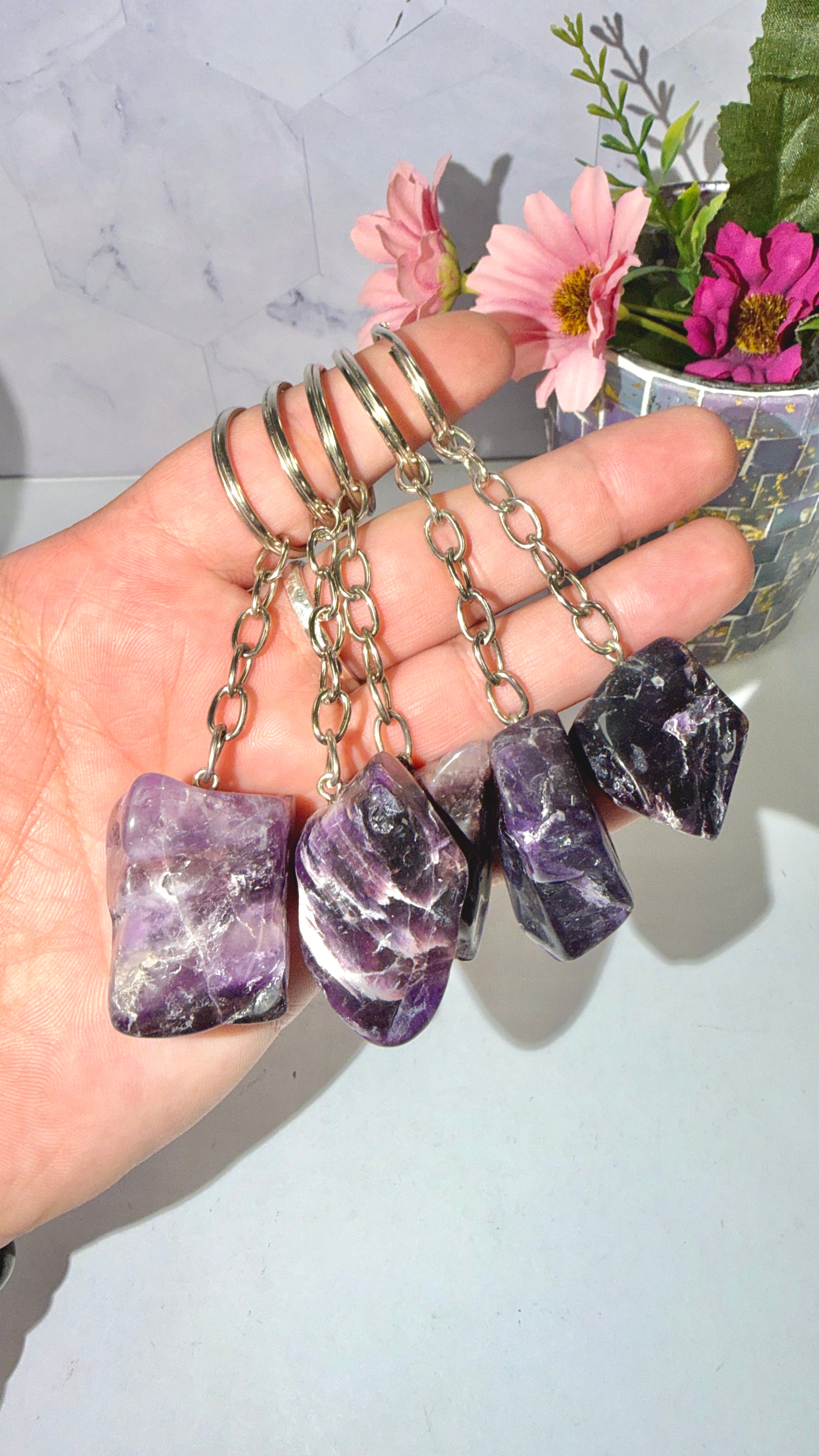 Crystal Keychain - You Pick