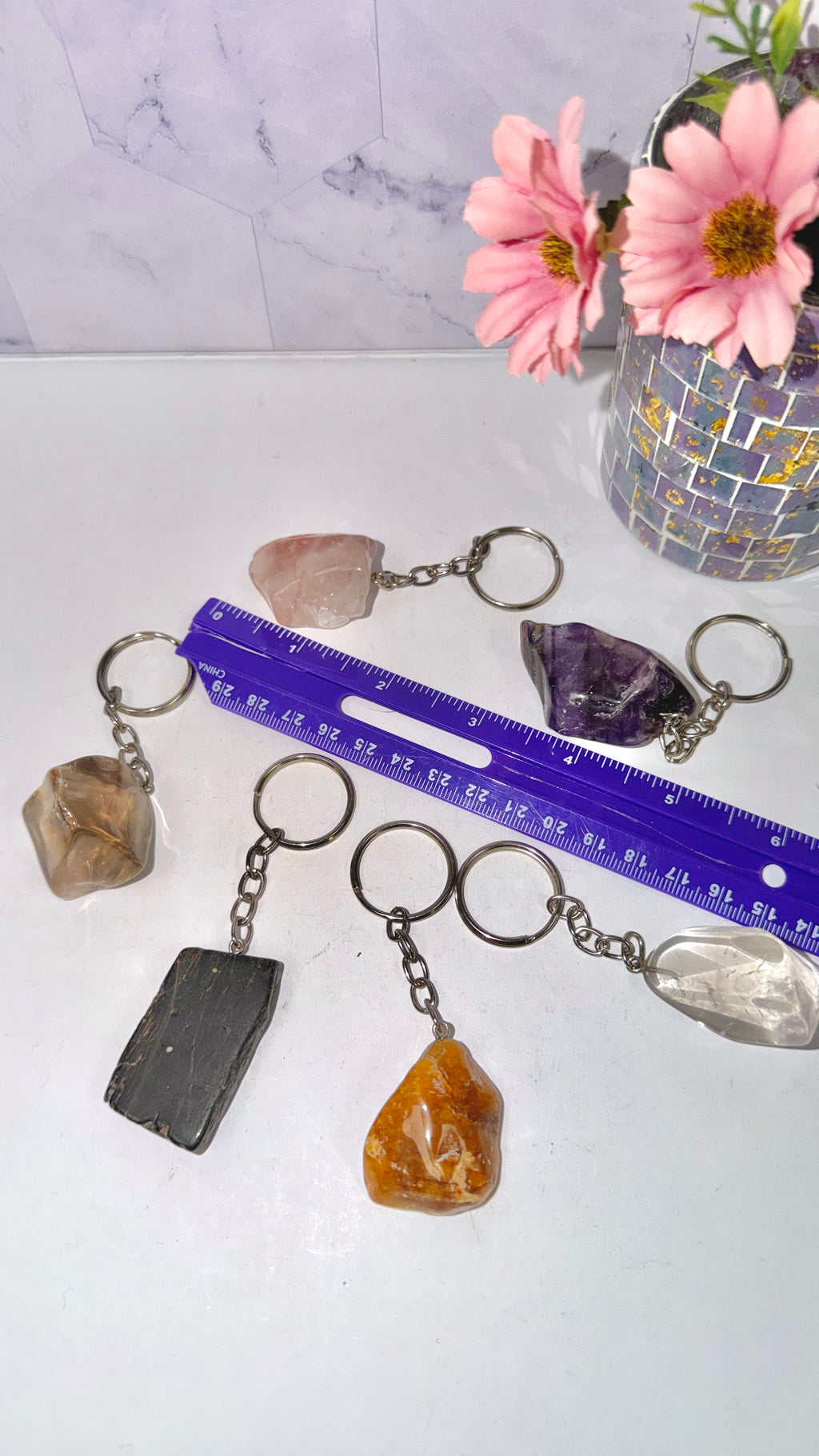 Crystal Keychain - You Pick