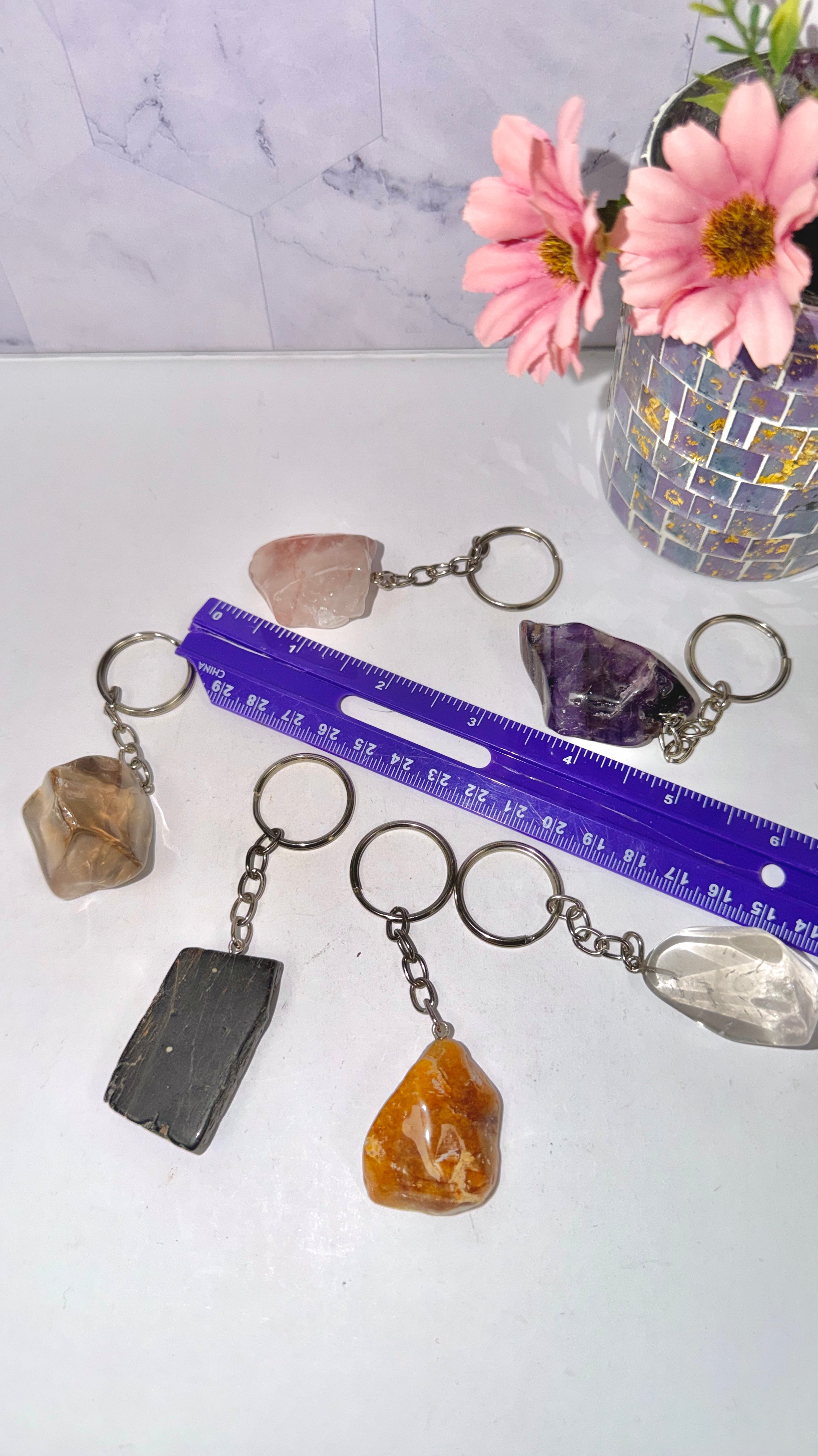 Crystal Keychain - You Pick