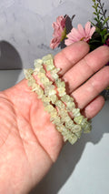 Prehnite Chip Bracelet