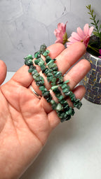 Emerald Chip Bracelet