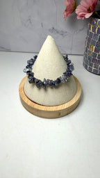 Iolite Chip Bracelet