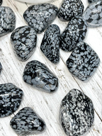 Snowflake Obsidian Tumbles