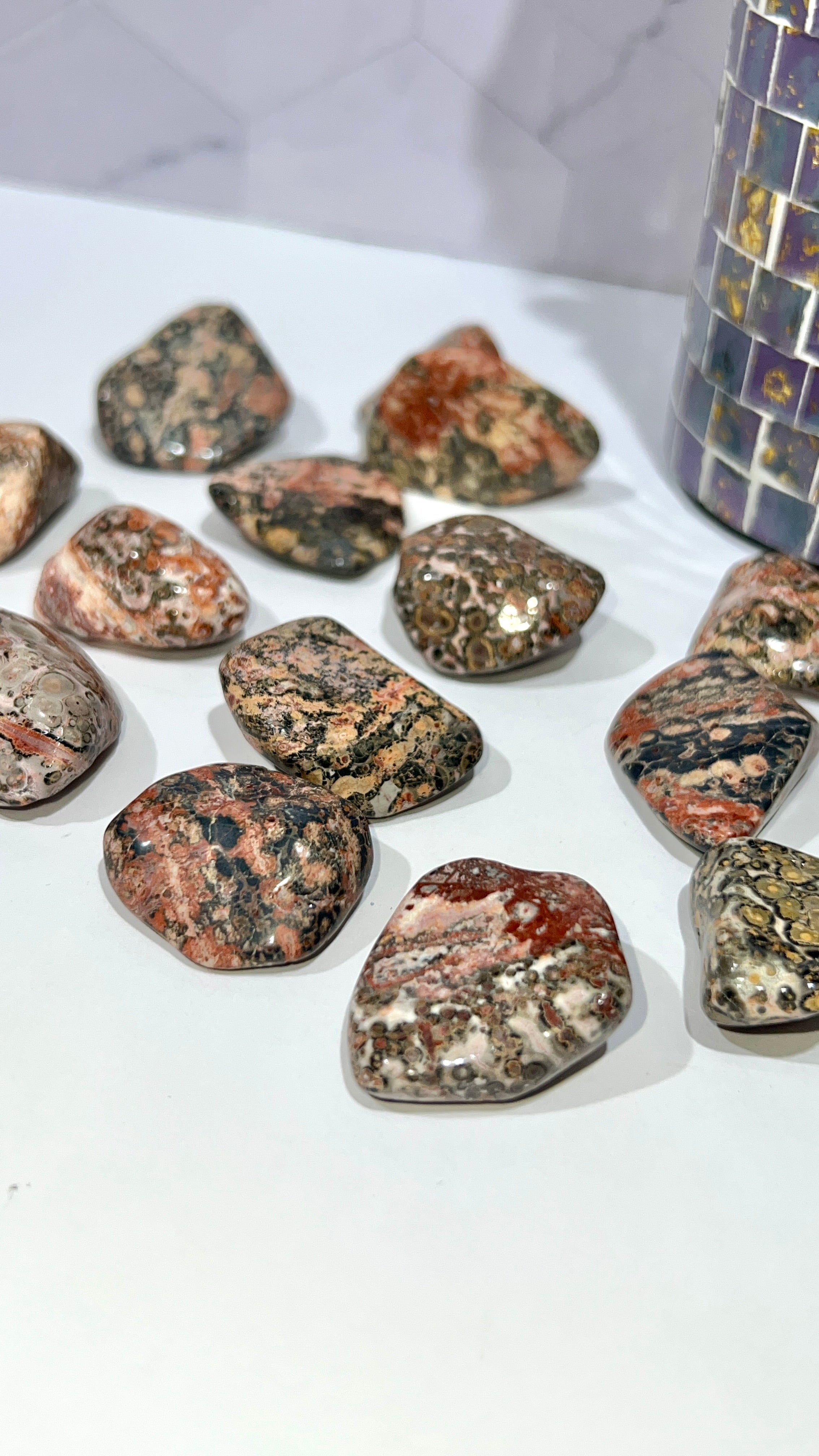 Leopardskin Jasper Tumble