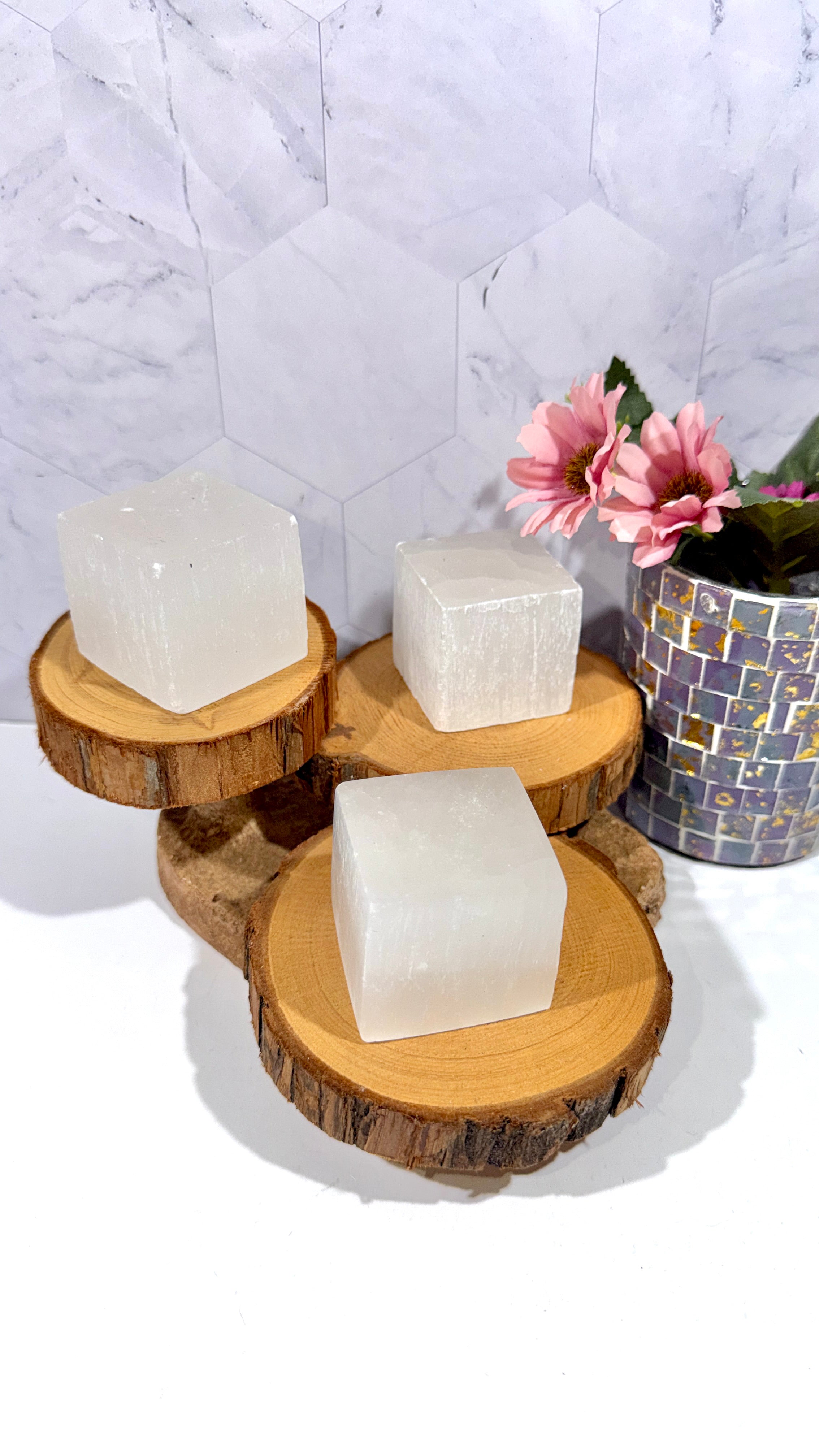 Selenite Cube 1.5 Inches