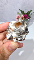 Topaz with Smoky Quartz