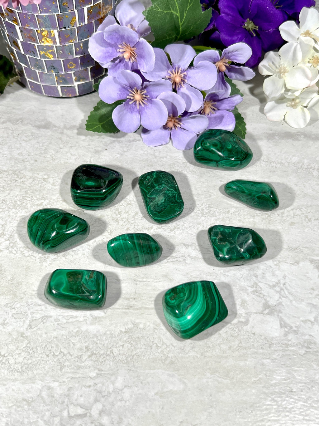 Malachite Tumbles