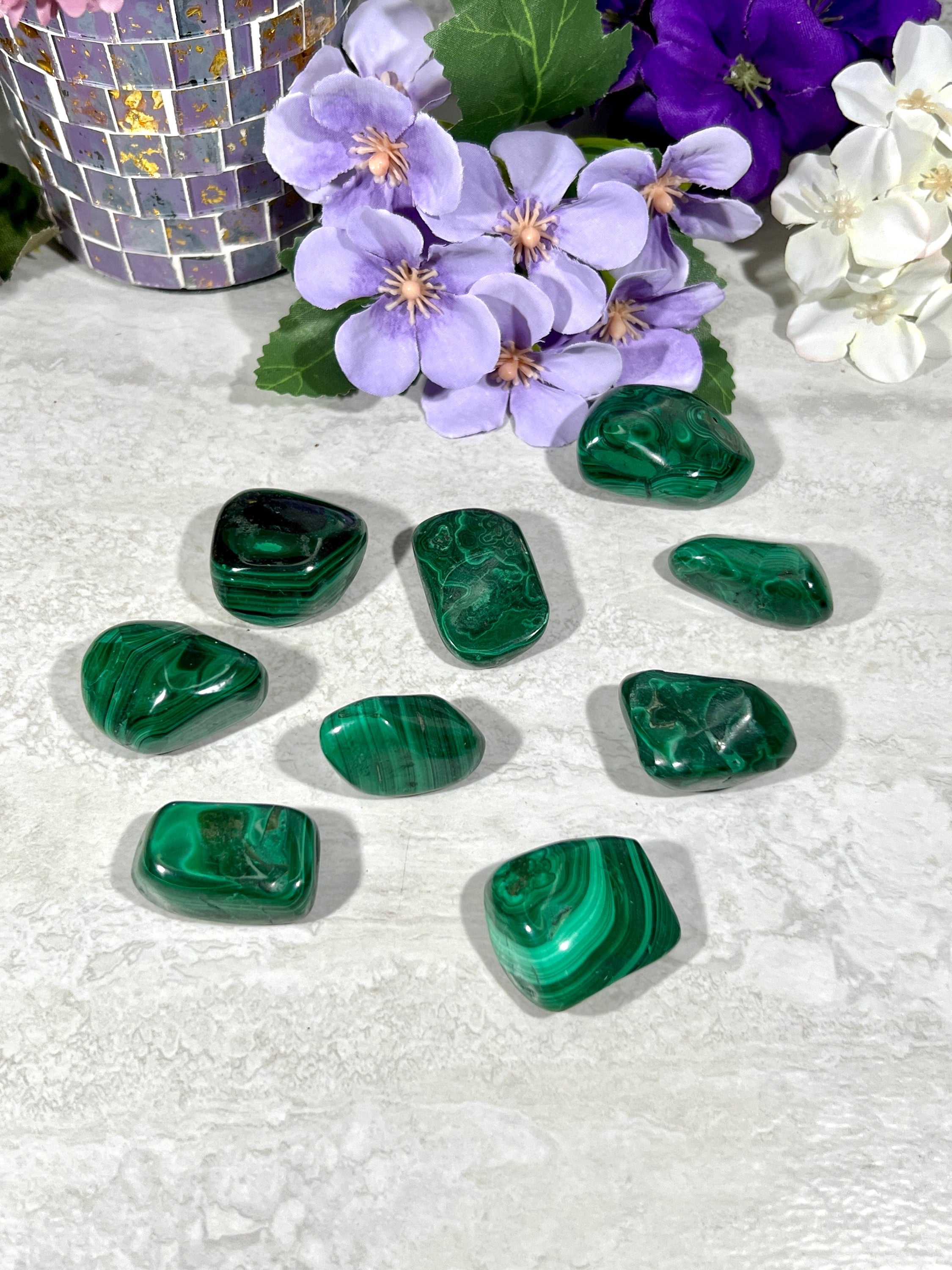 Malachite Tumbles