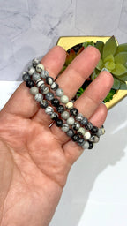 6.5mm Picasso Jasper Bracelet