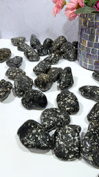 Guinea Fowl Jasper Tumble