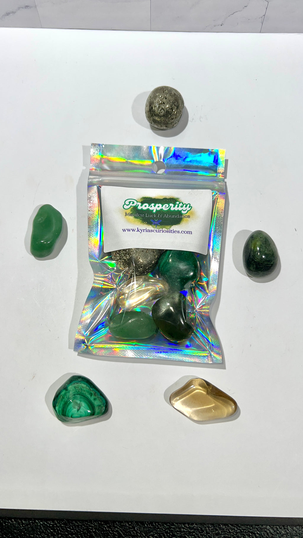 Prosperity Crystal Kit - Manifest Luck & Abundance