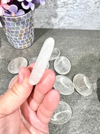 Clear Quartz Worry Stone