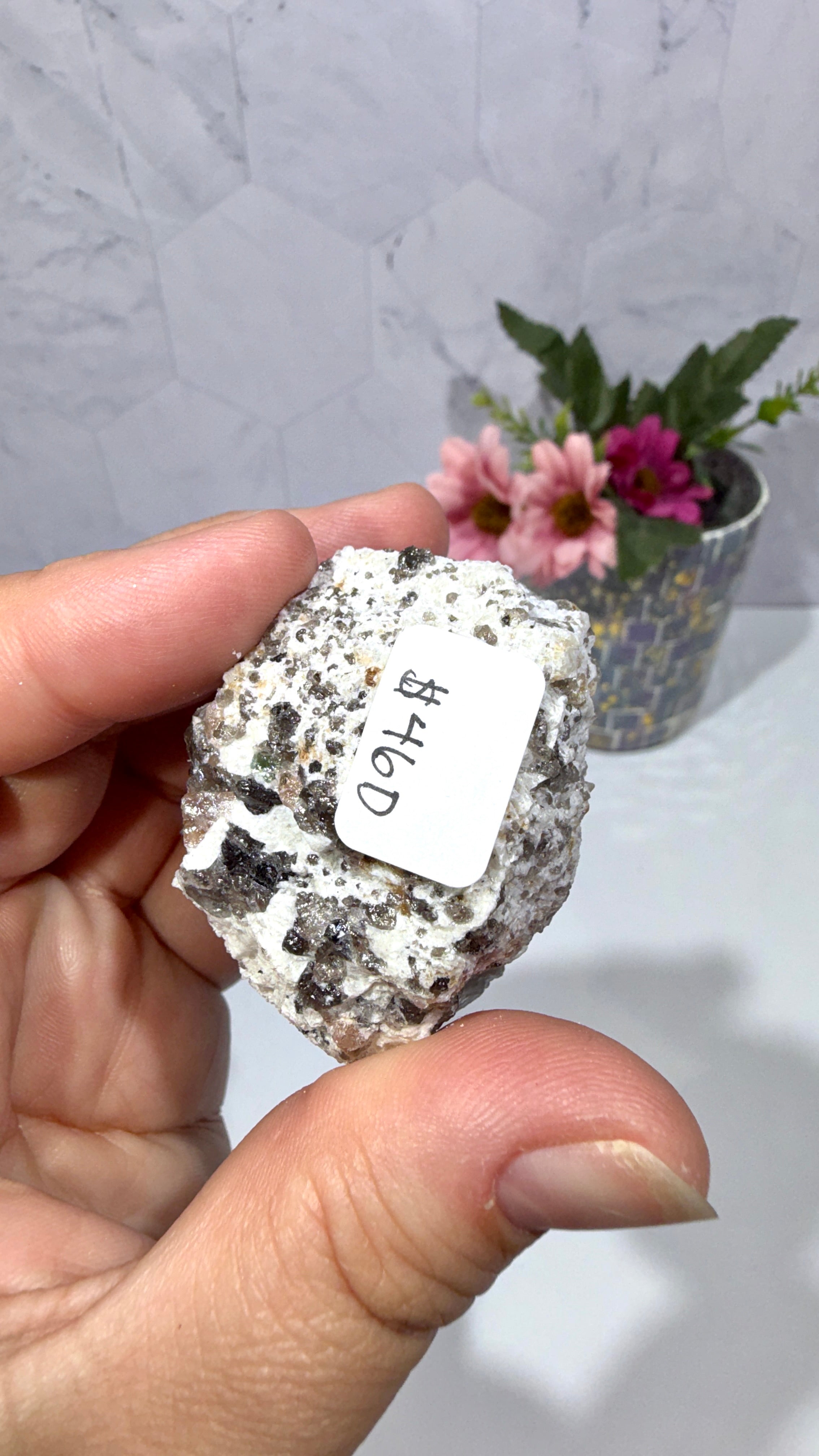 Topaz with Smoky Quartz