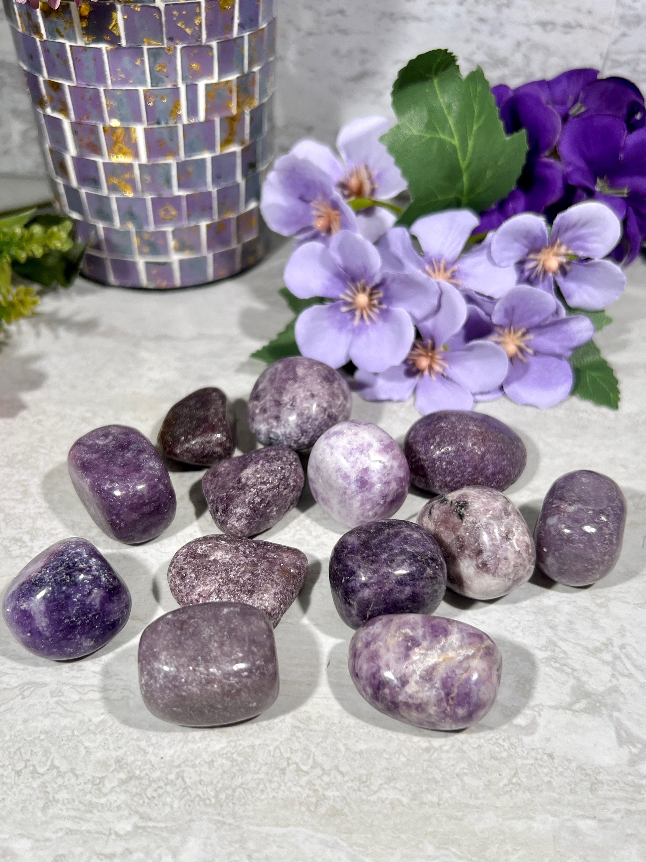 Lepidolite Tumble