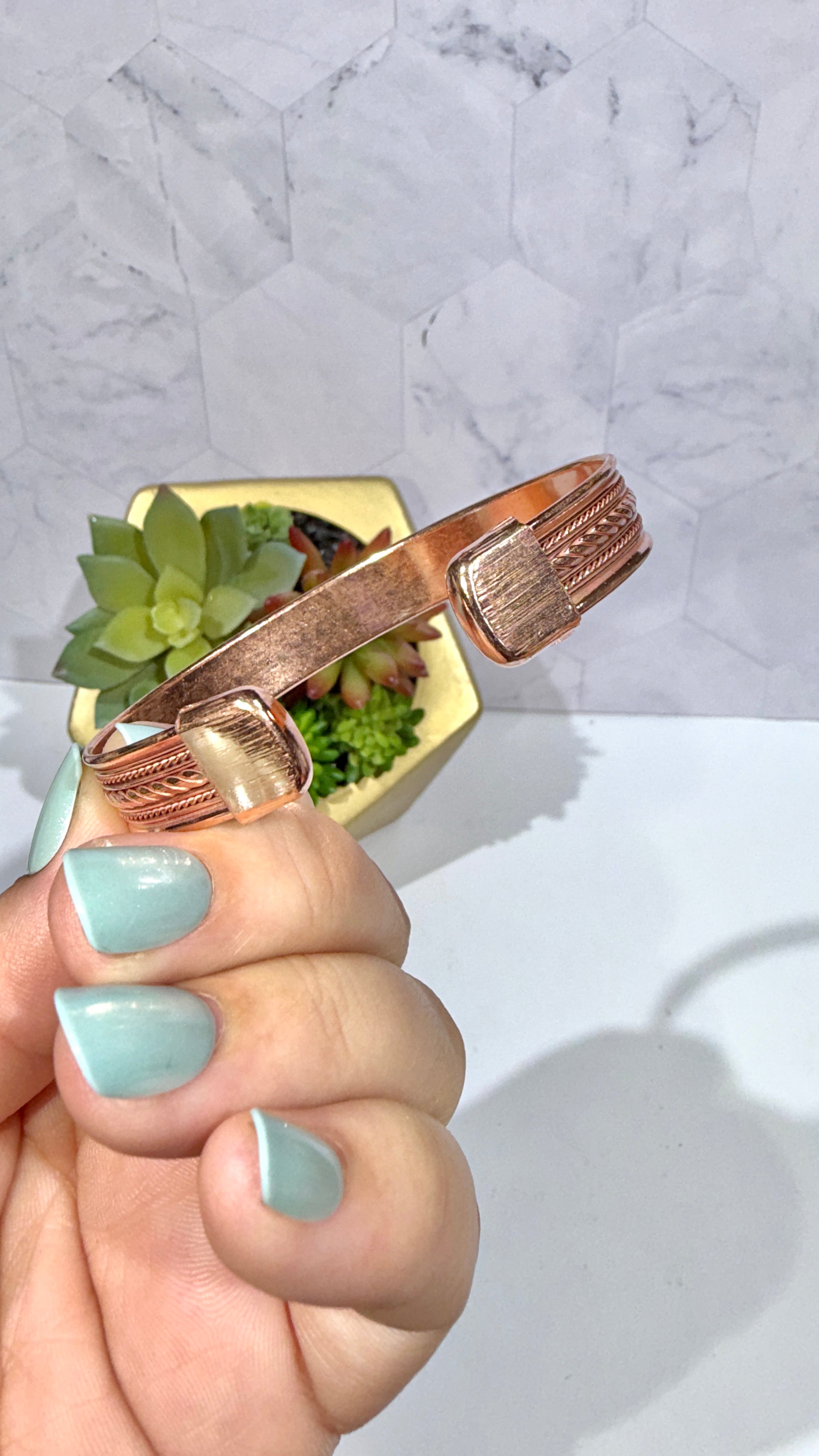 Copper Cuff Bracelet