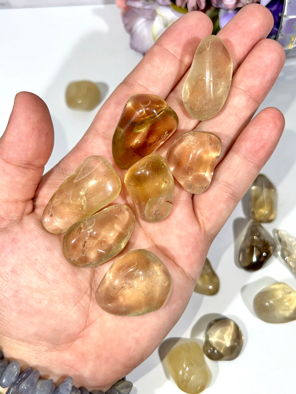 Natural Citrine Tumble
