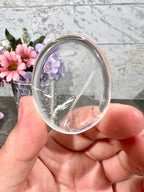 Clear Quartz Worry Stone