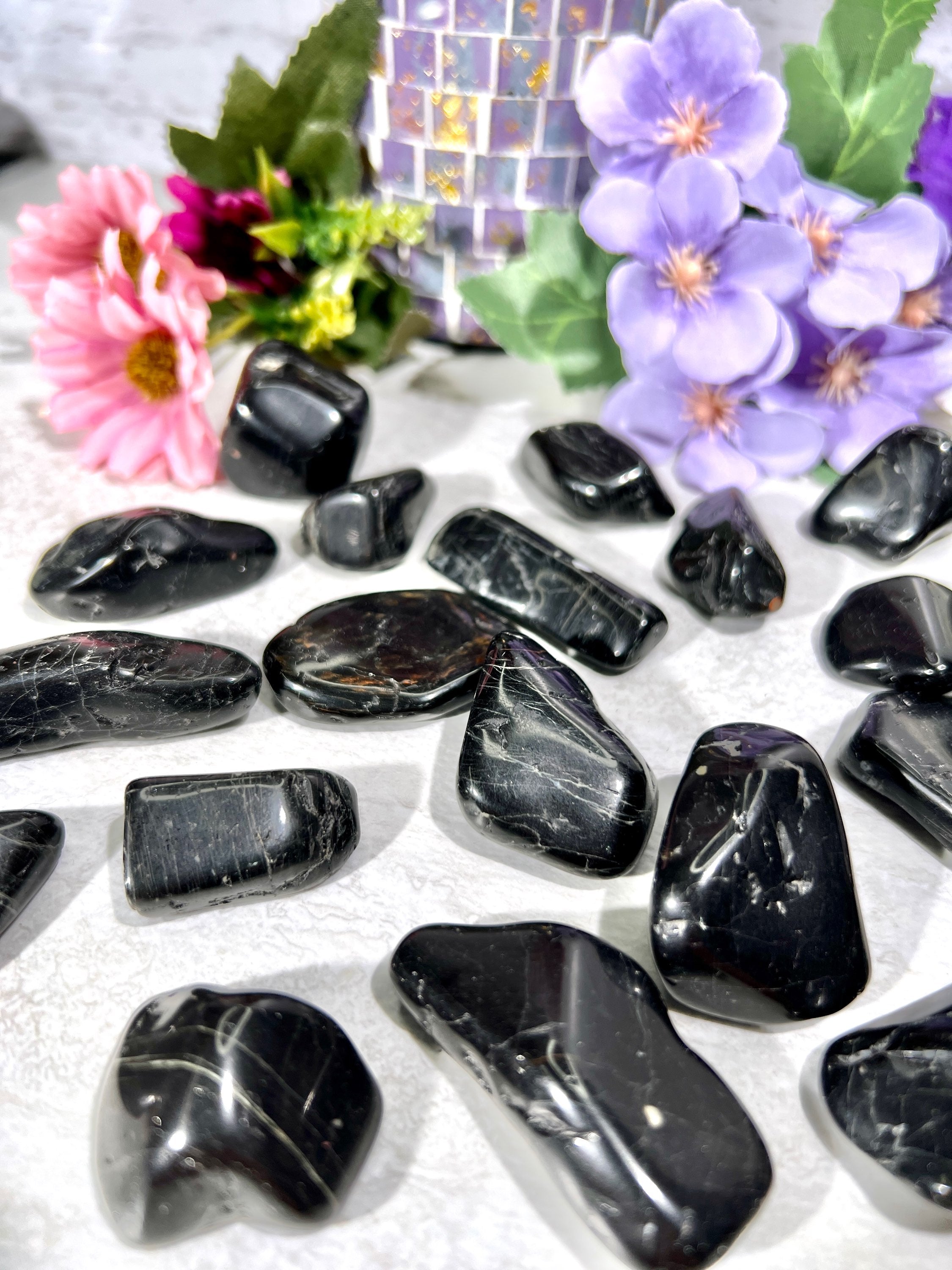 Black Tourmaline Tumble