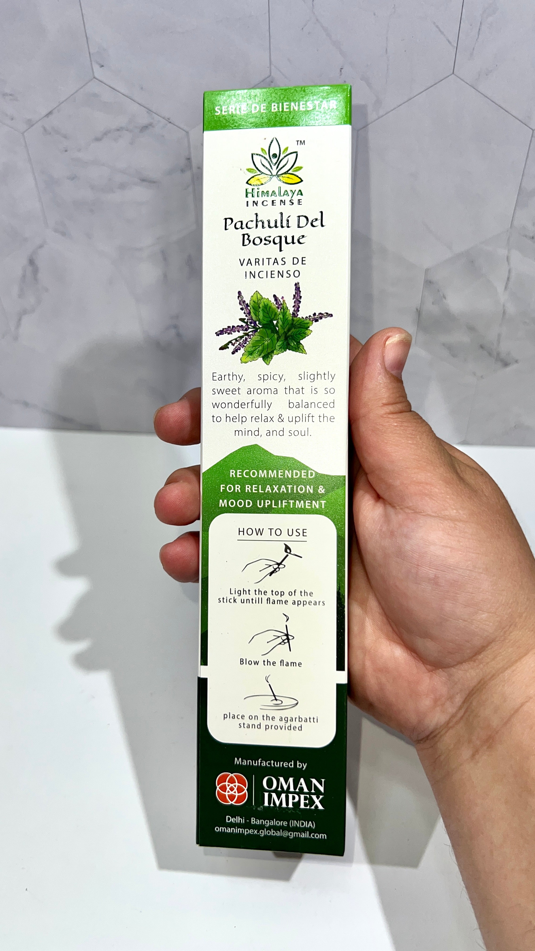 Forest Patchouli Incense - Pack of 10