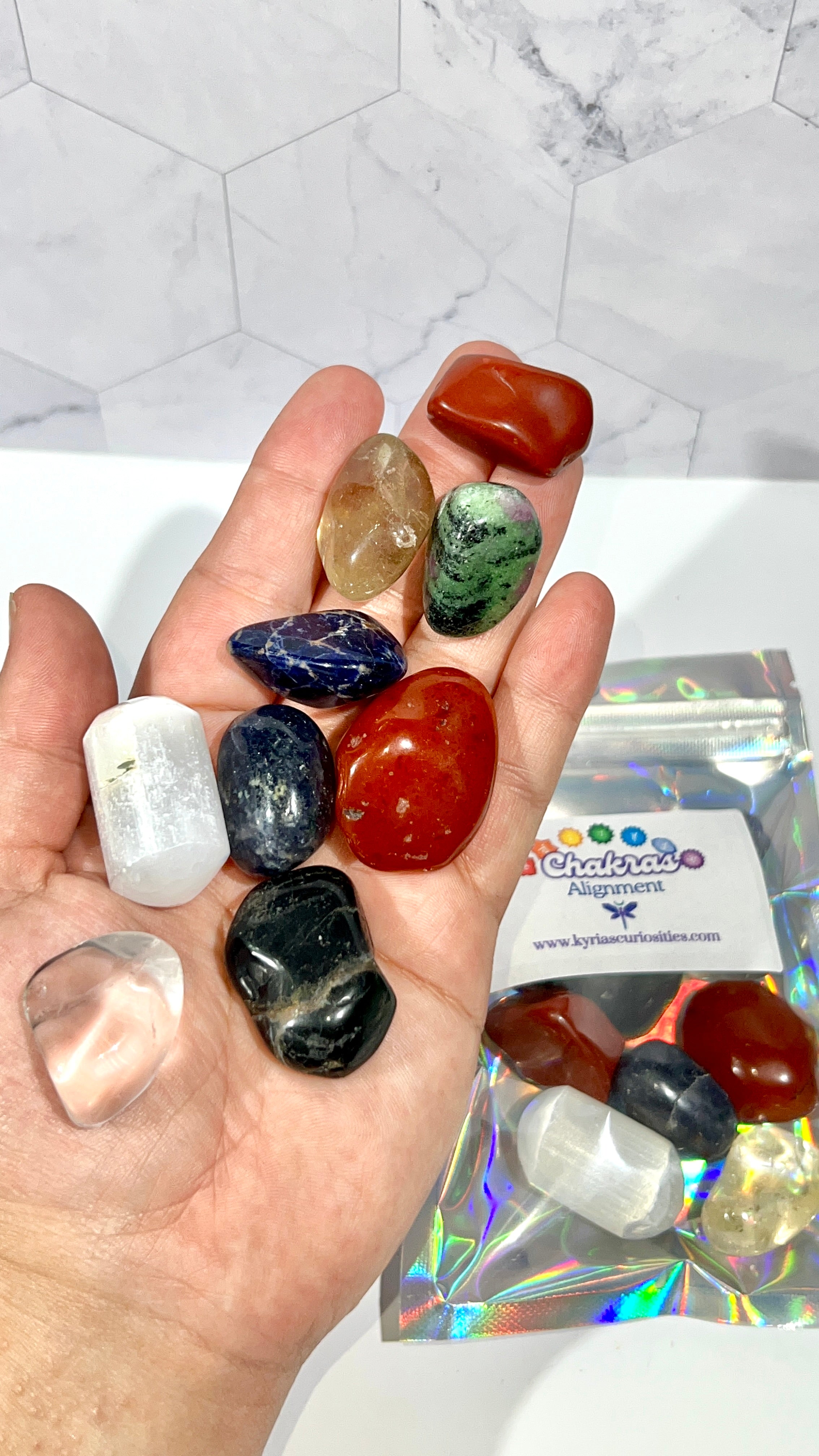 Chakras Crystal Kit - Alignment
