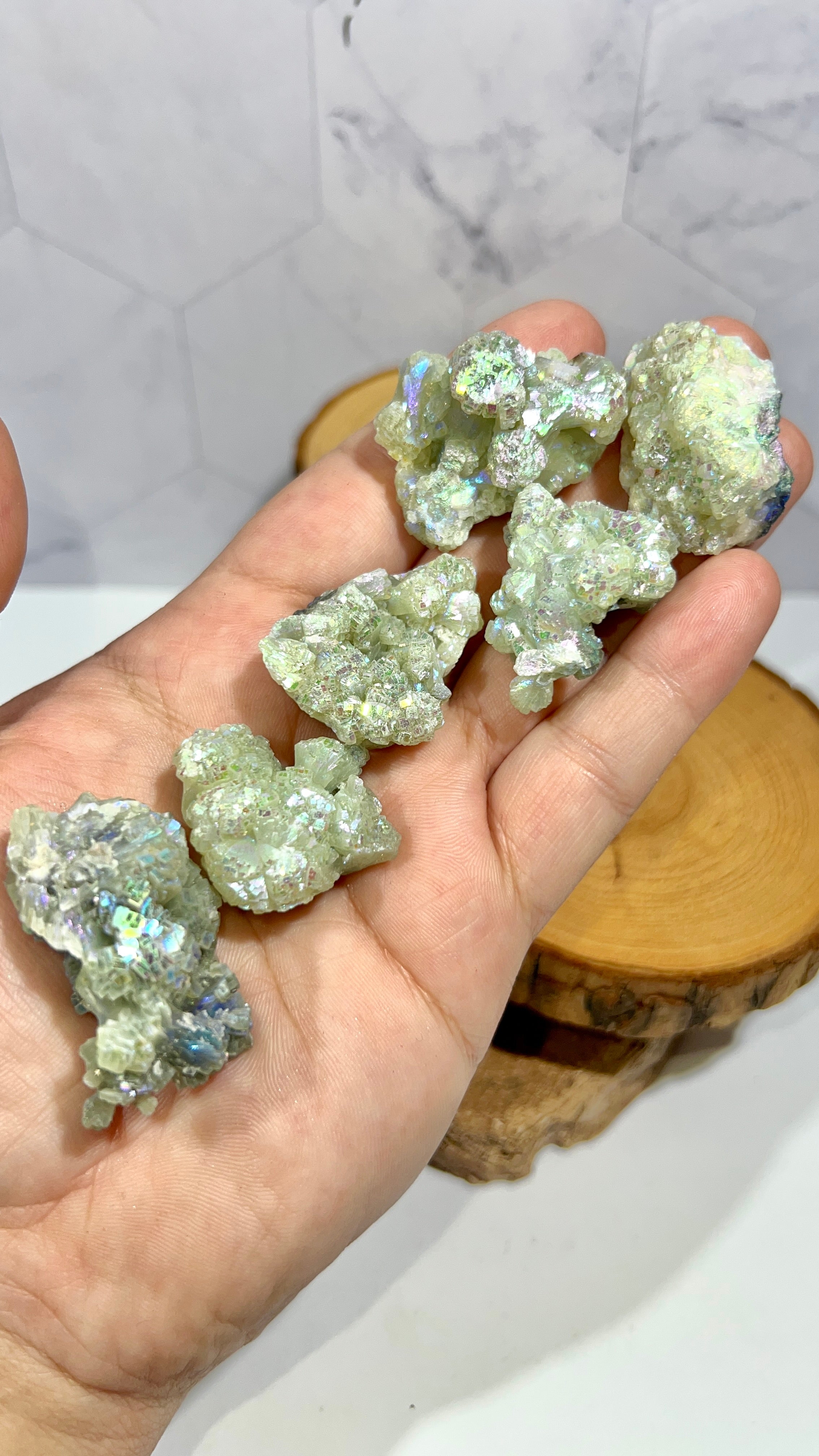 Aura Prehnite