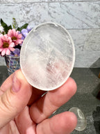 Clear Quartz Worry Stone