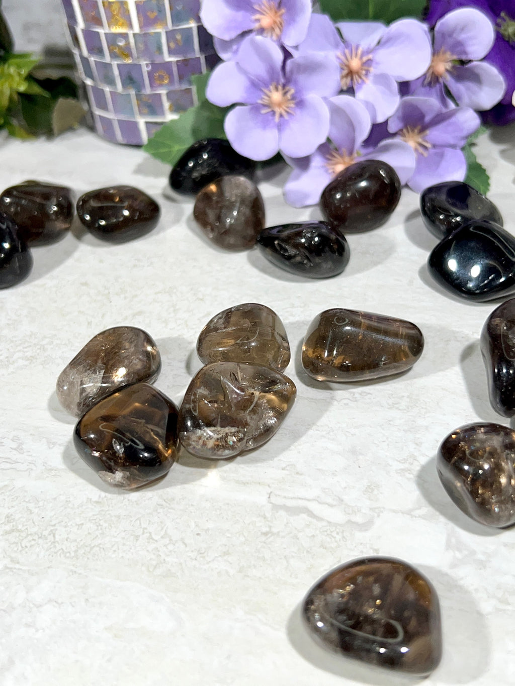 Smoky Quartz Tumbles
