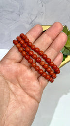 7mm Red Jasper Bracelet