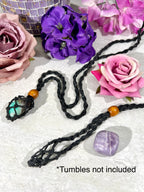 Adjustable Tumble Holder Necklace