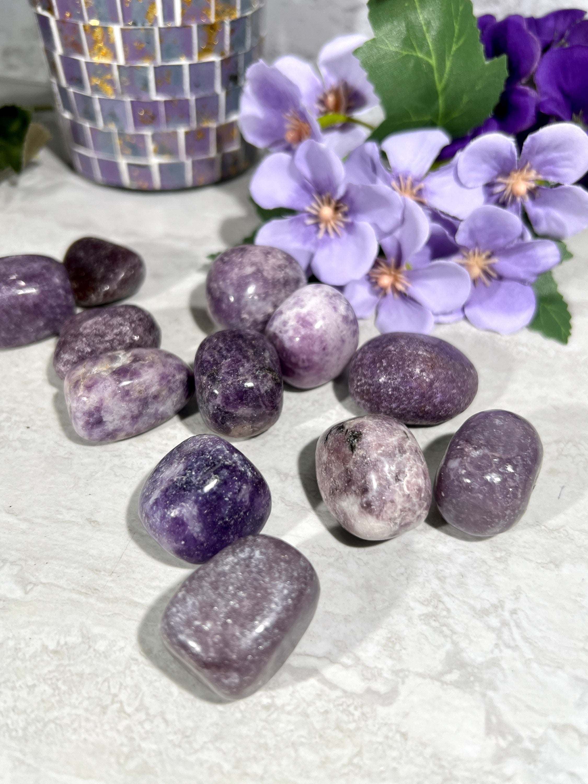 Lepidolite Tumble