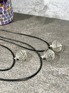 Spiral Crystal Cage Necklace | *Tumbles Not Included