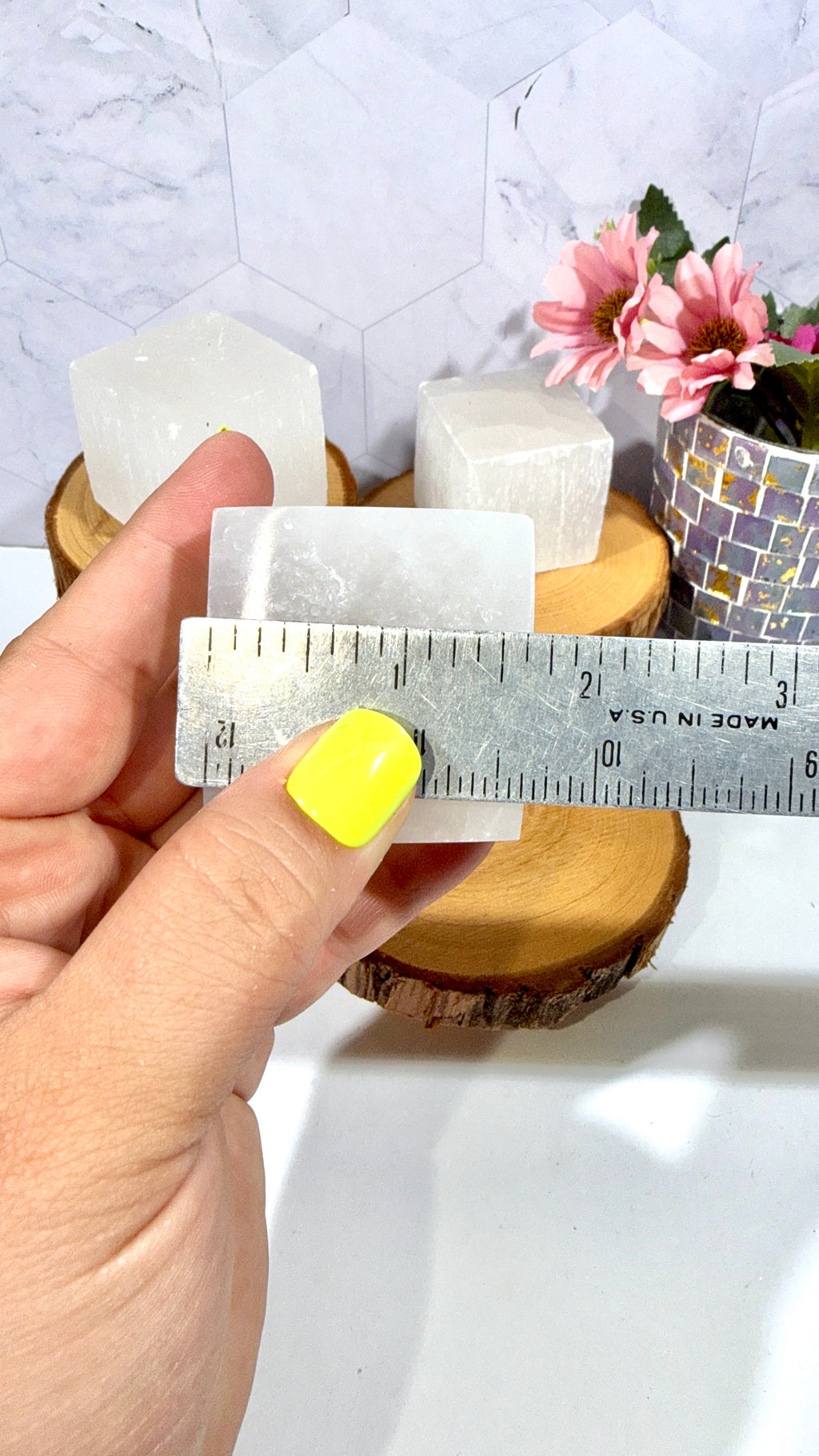 Selenite Cube 1.5 Inches