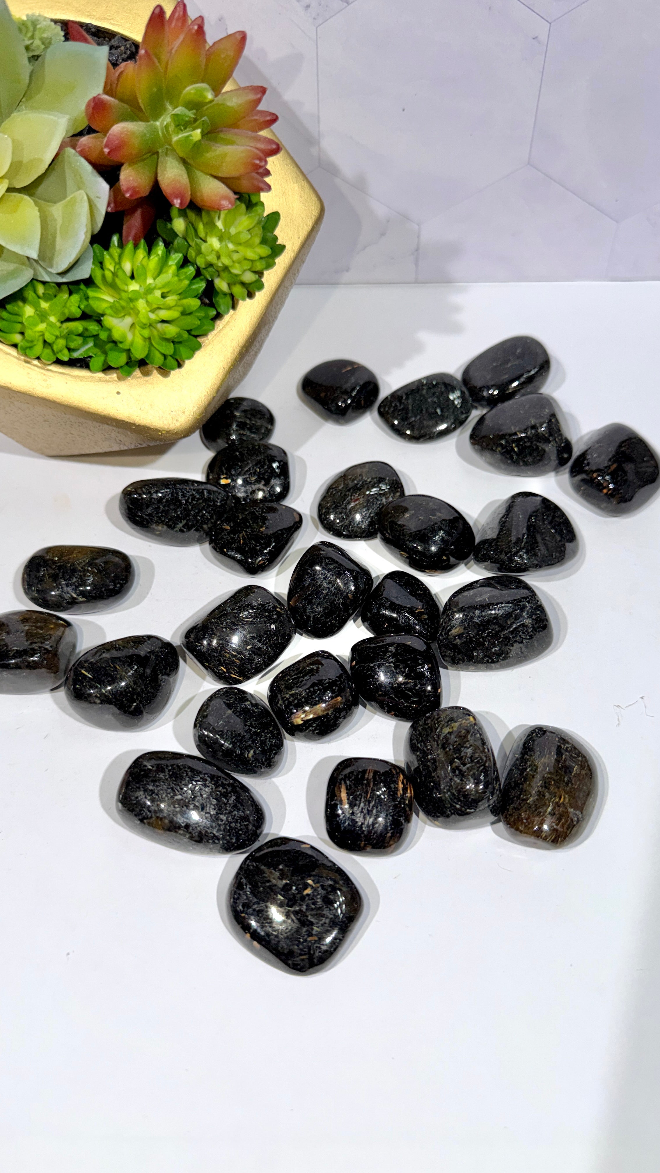 Genuine Nuummite Tumble