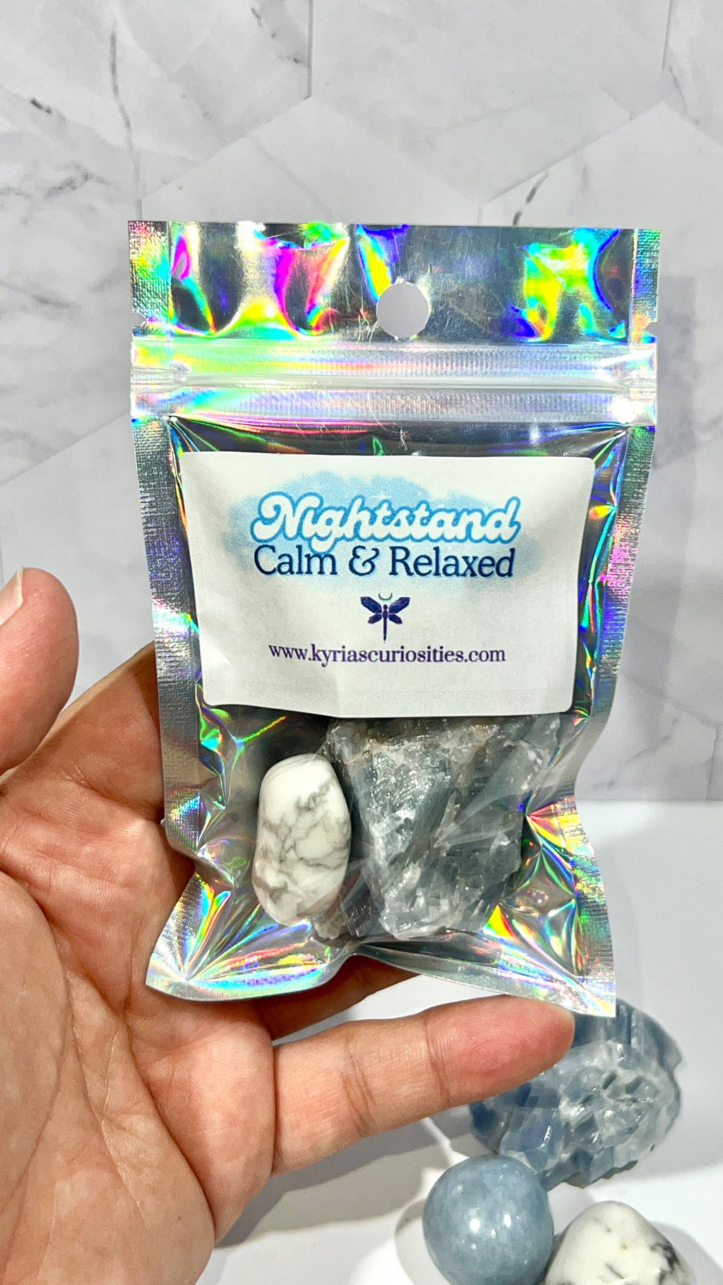 Night Stand Crystal Kit - Be Calm & Relaxed
