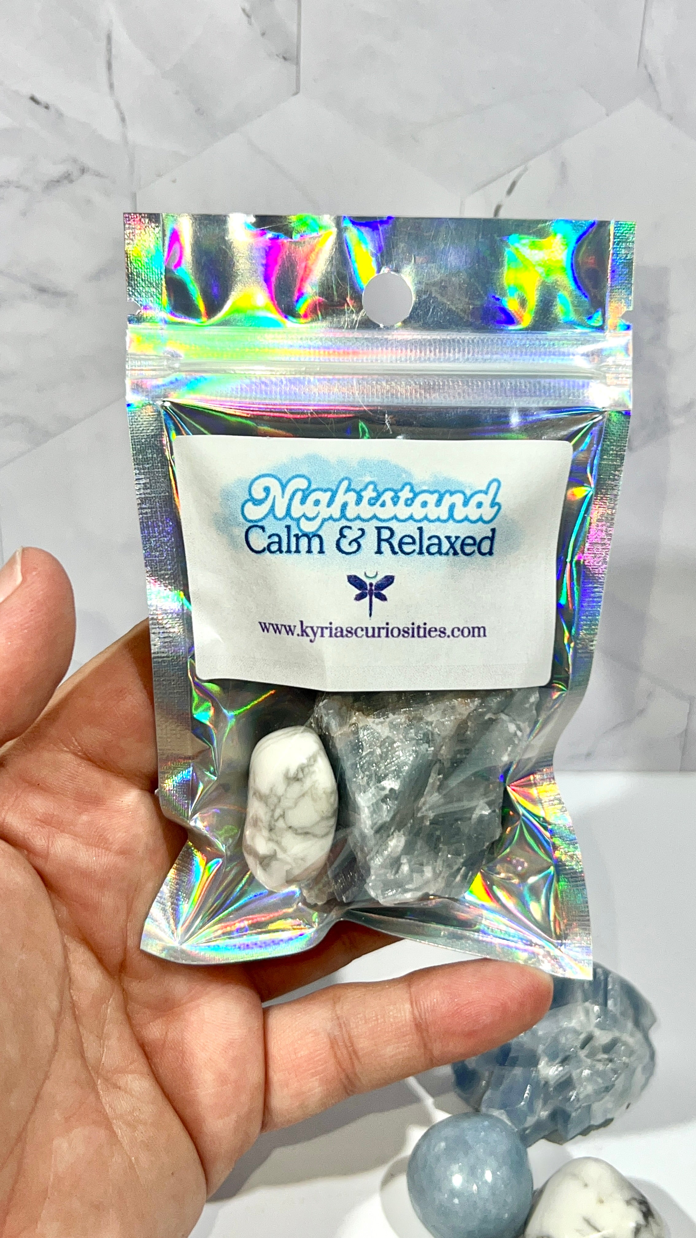 Night Stand Crystal Kit - Be Calm & Relaxed