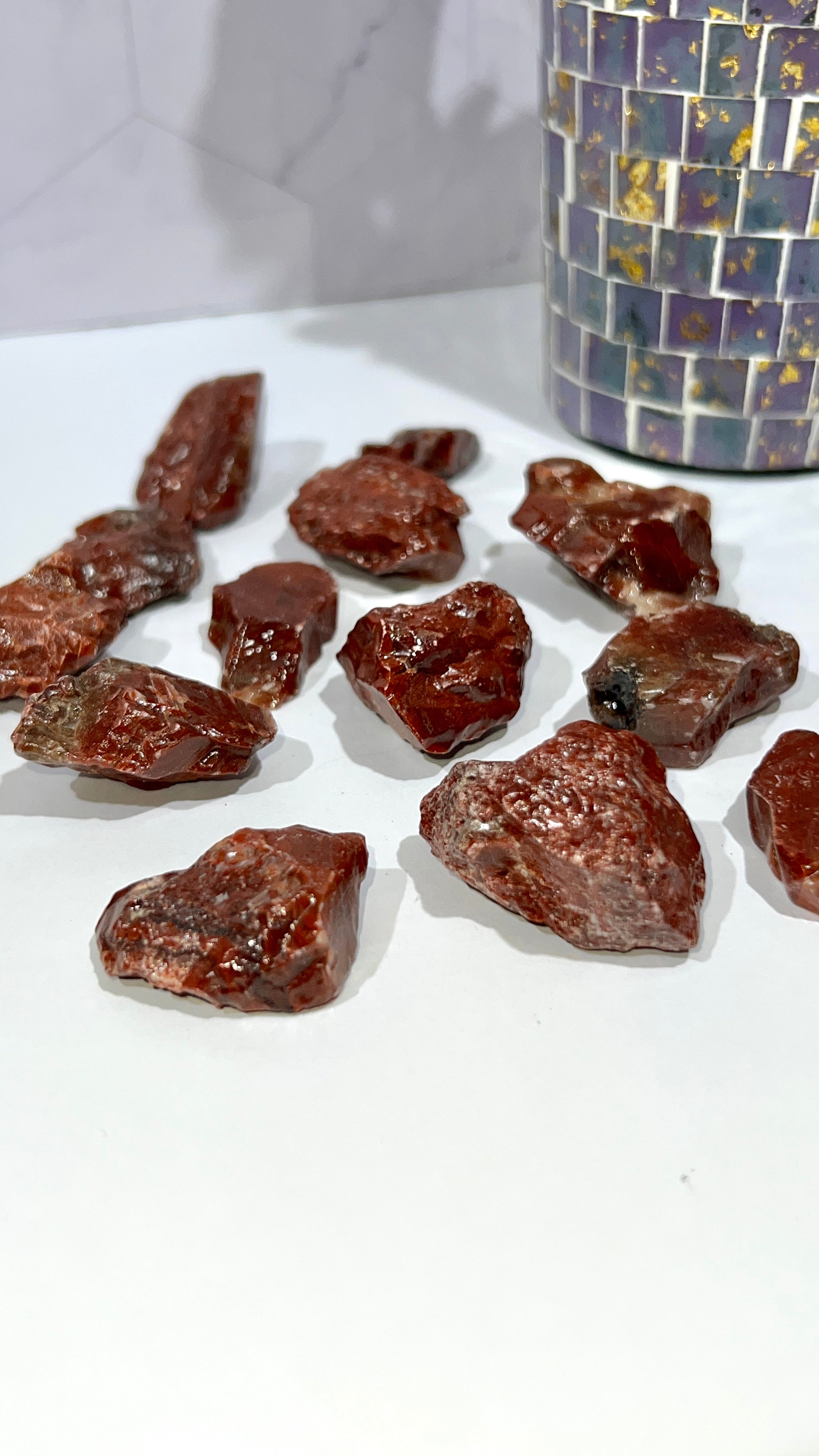 Red Calcite Rough Chunk
