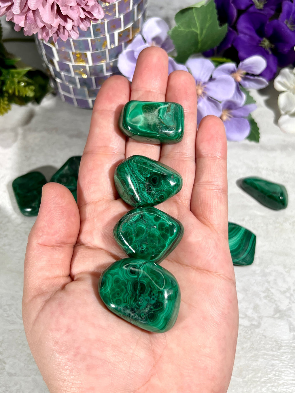 Malachite Tumbles