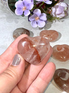 Hematoid "Fire" Quartz Heart