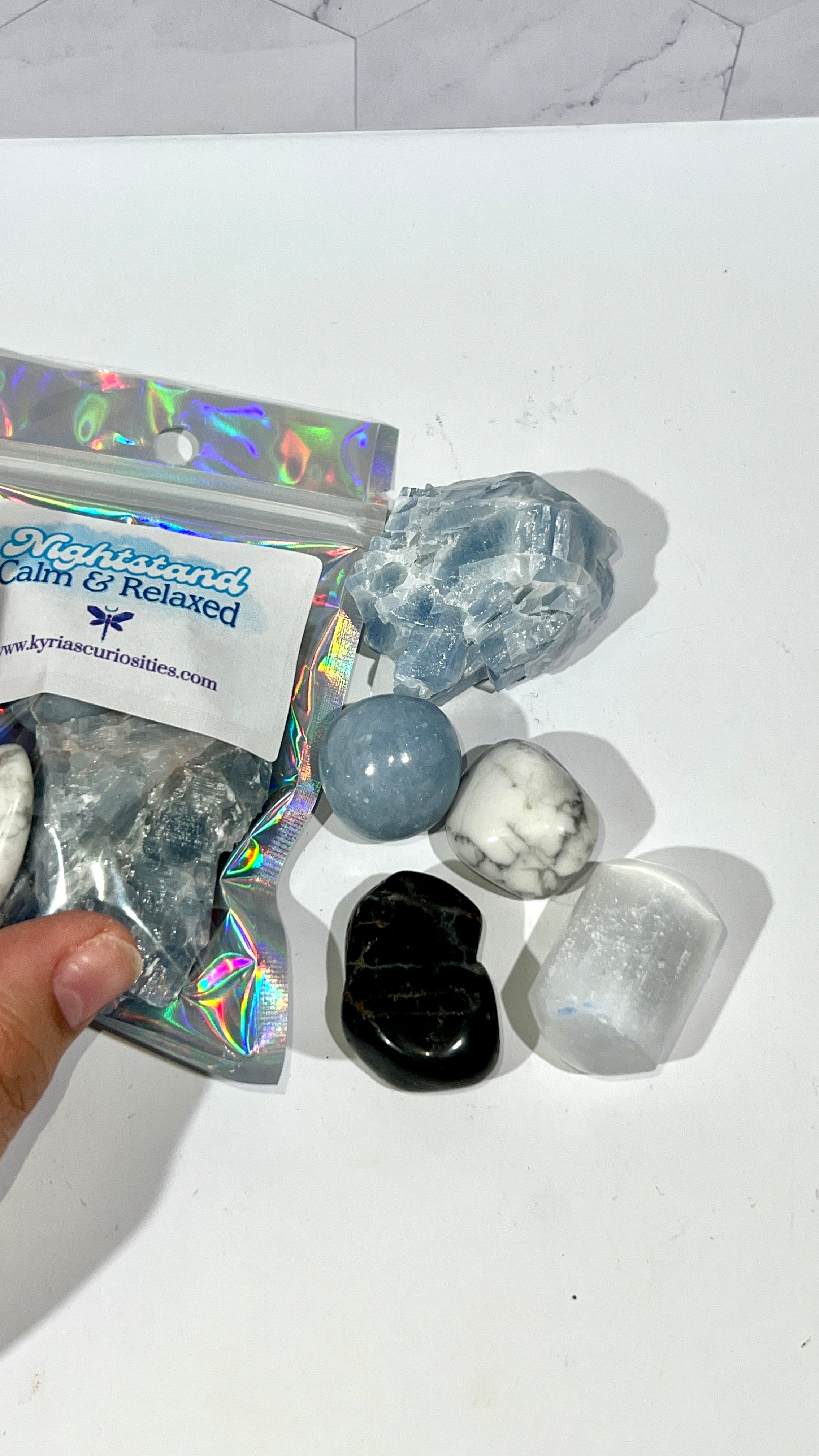 Night Stand Crystal Kit - Be Calm & Relaxed