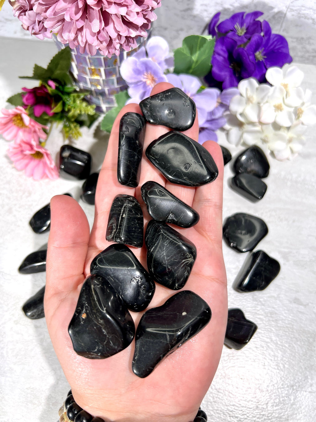 Black Tourmaline Tumble