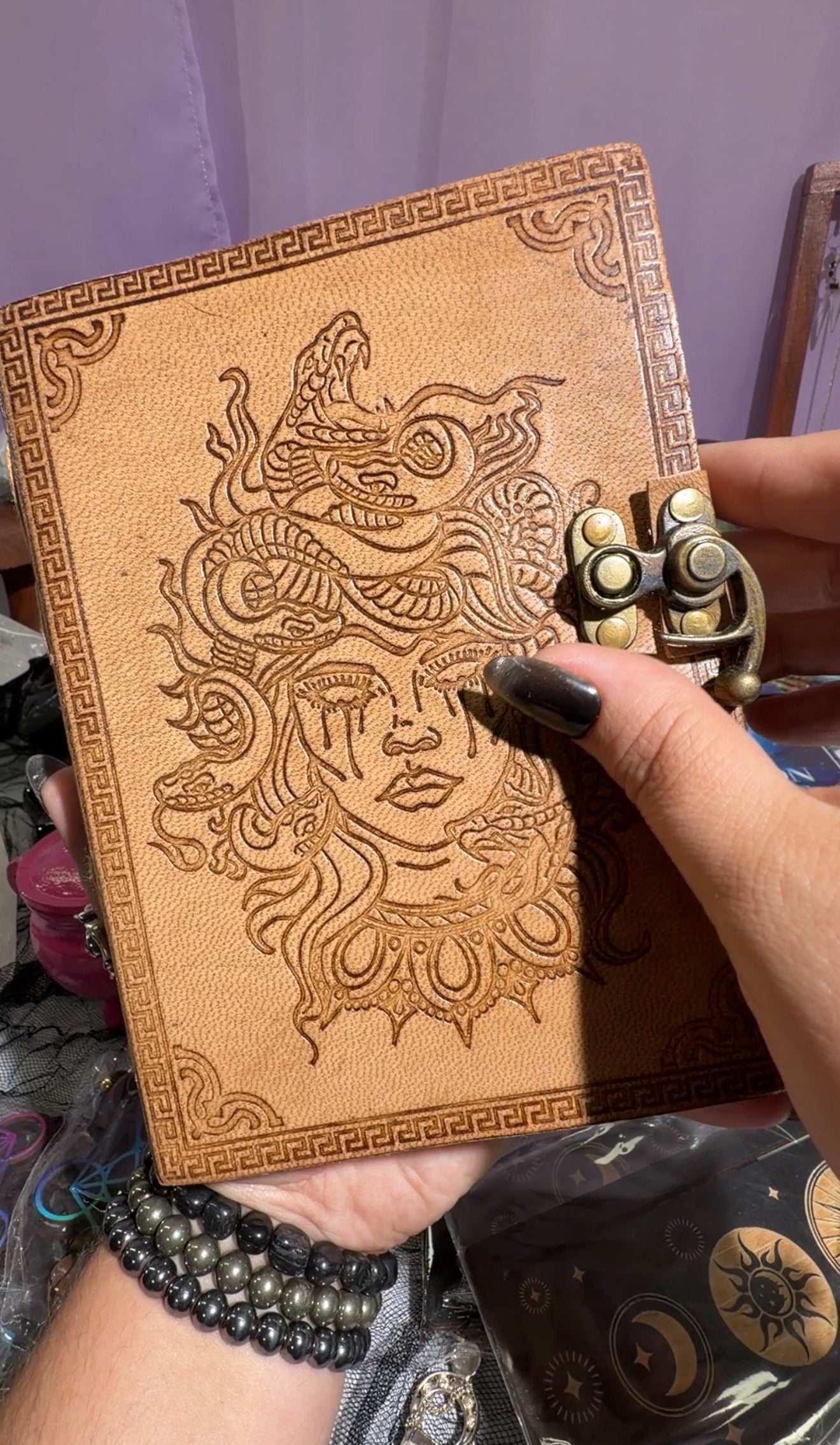 Medusa Leather Journal