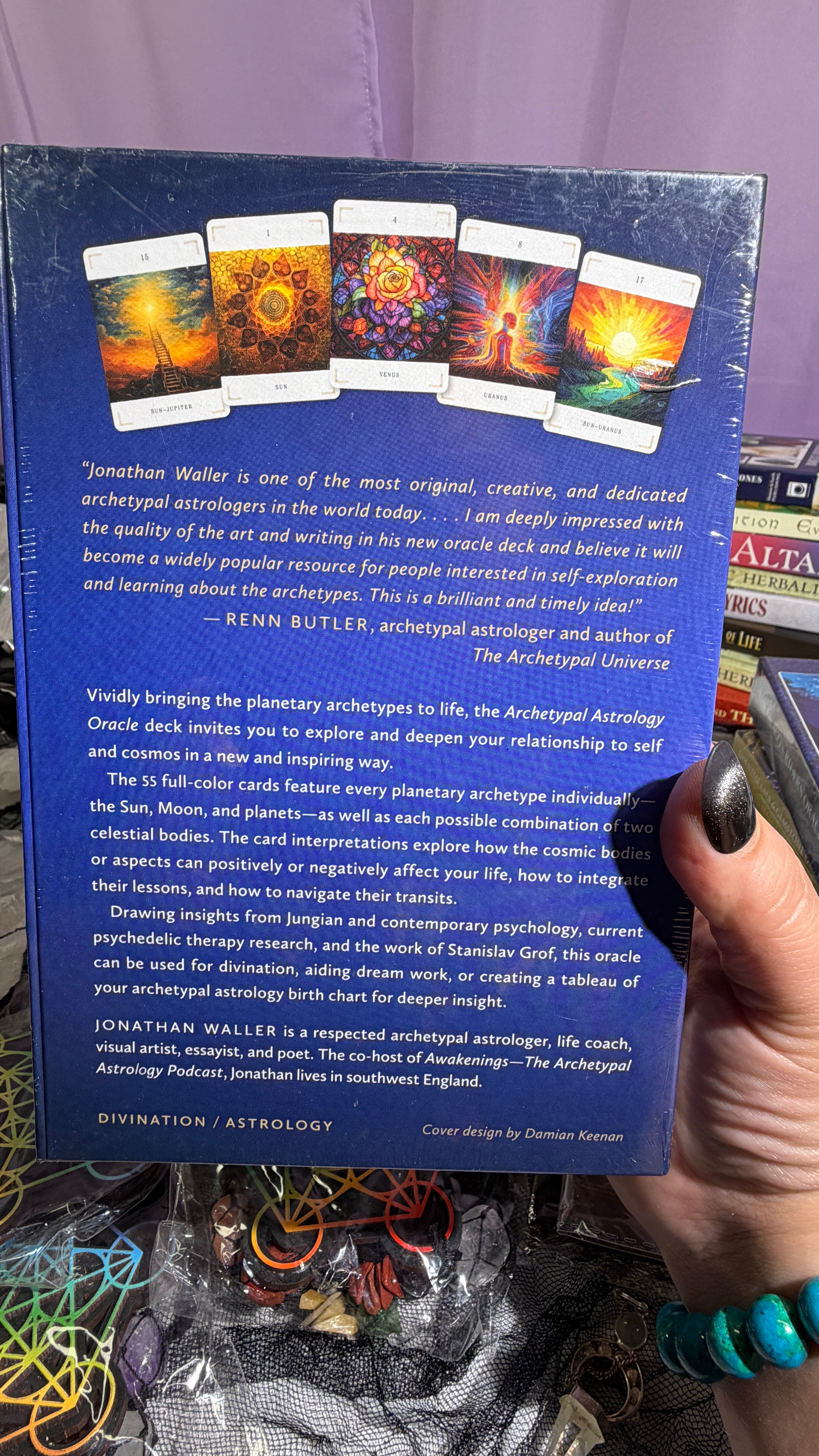 Archetypal Astrology Oracle Deck by Jonathan Waller