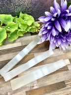 Selenite (Satin Spar) Natural Wands | Energy Cleansing | Unpolished Selenite