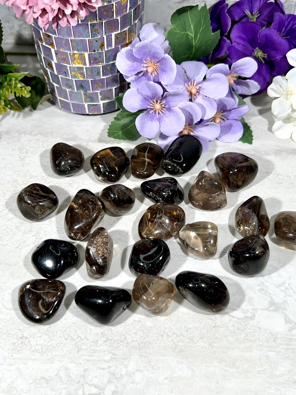 Smoky Quartz Tumbles